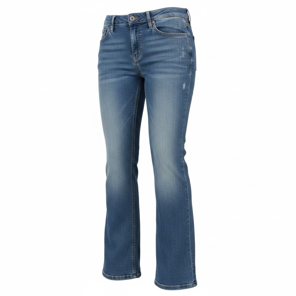 Levi's Signature Bootcut Jeans Women’s Size 14 Medium Blue Stretch Denim 34X30